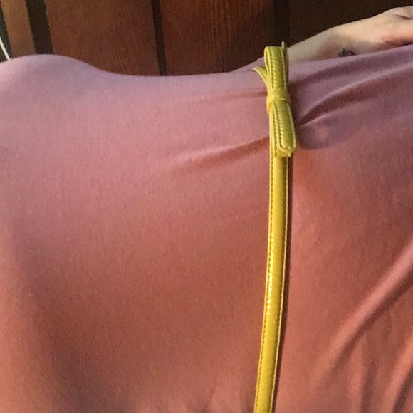 Express yellow bow belt - Picture 4 of 6